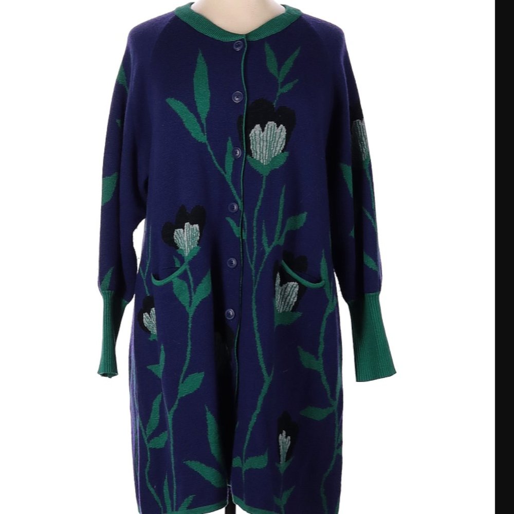Gudgrun Sjoden Cardigan Duster